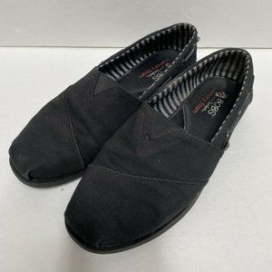 Bobs by Sketchers Slip On Shoes Size 9 Black